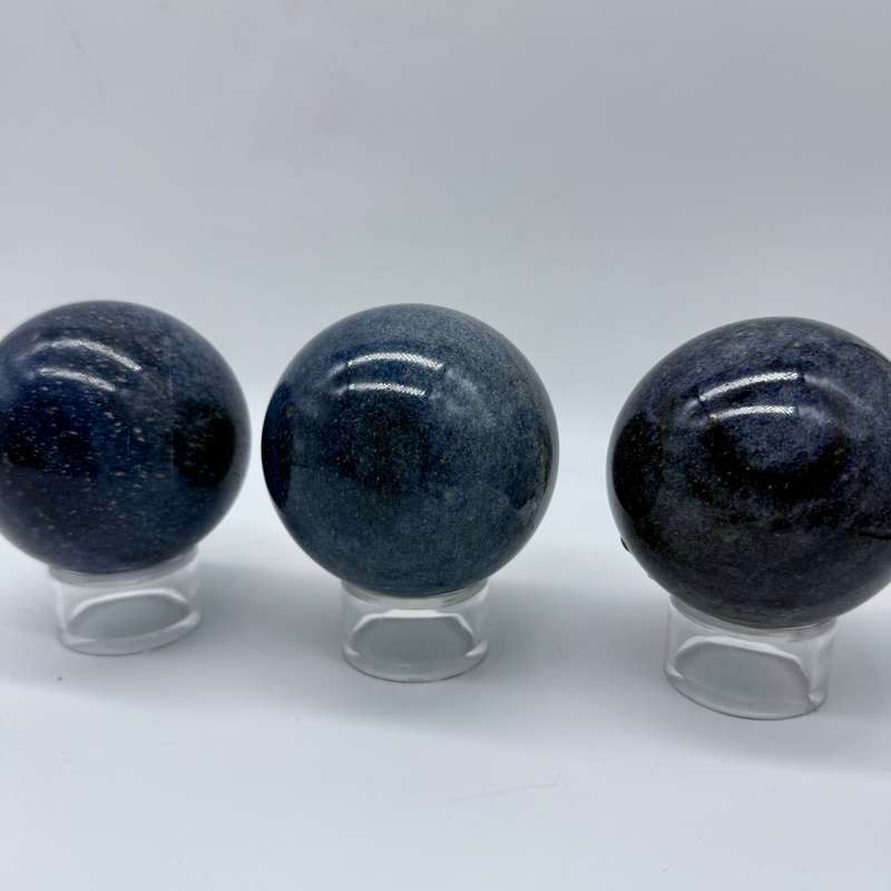 Lazulite Crystal Spheres