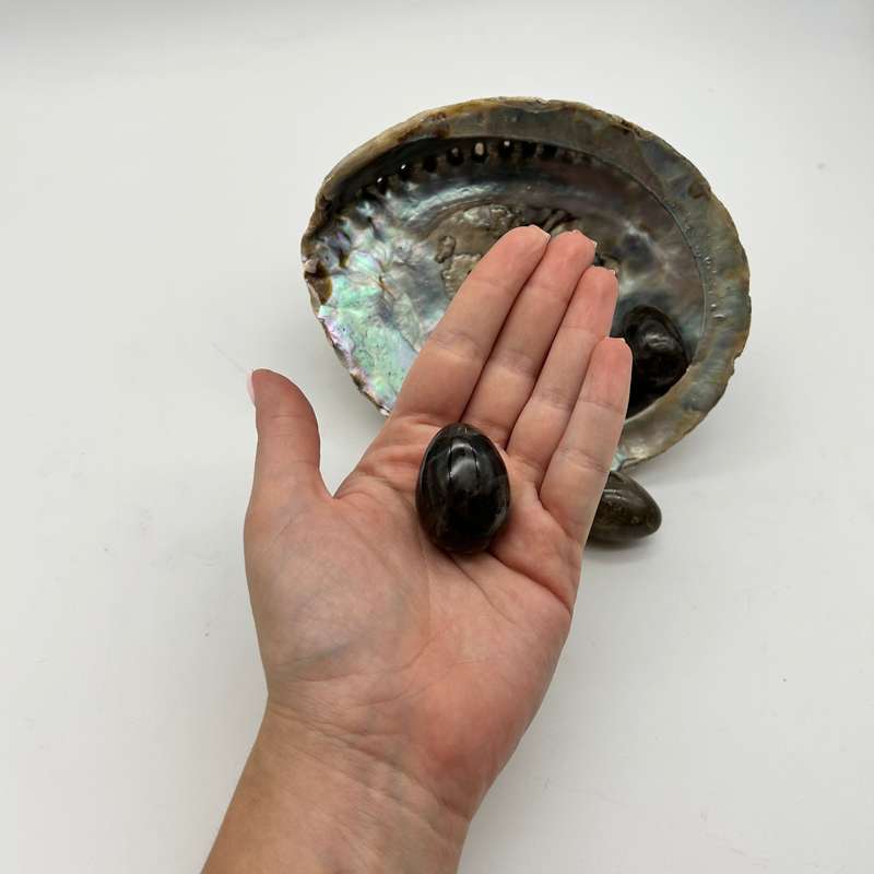 Smoky Quartz Eggs