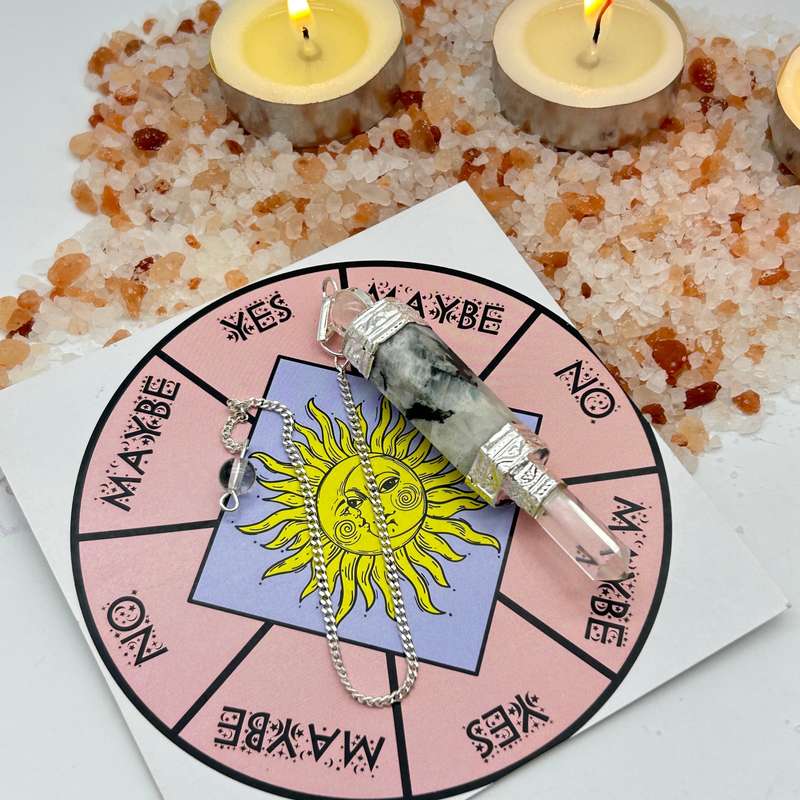 Moonstone  Crystal Pendulum