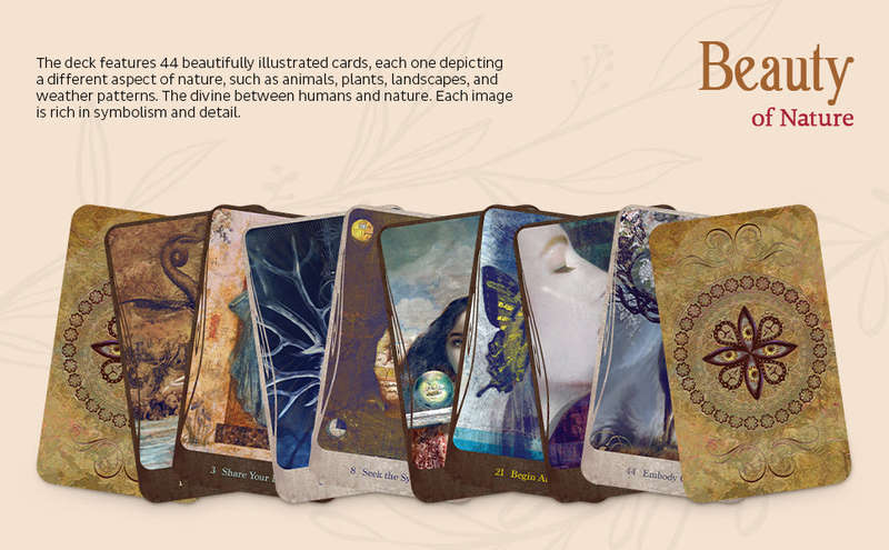 Divine Nature Oracle Deck & Book Set by Angi Sullins