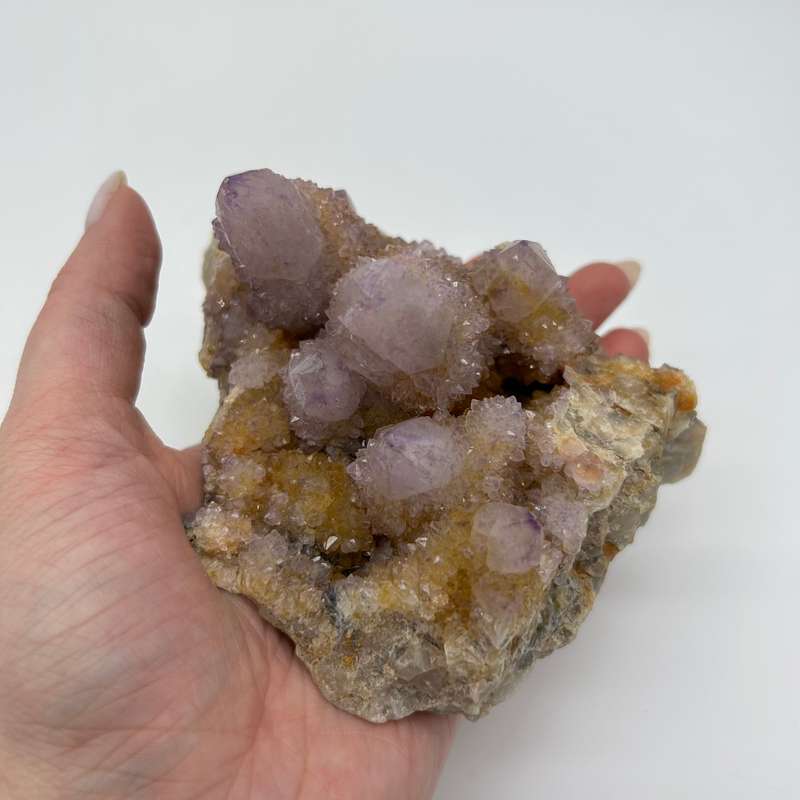 Ametrine Cactus Quartz Cluster
