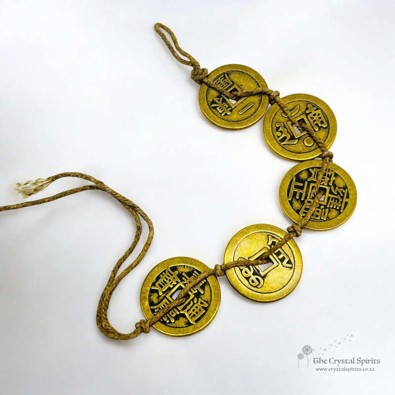 5 Woven Joined Fancy Coins