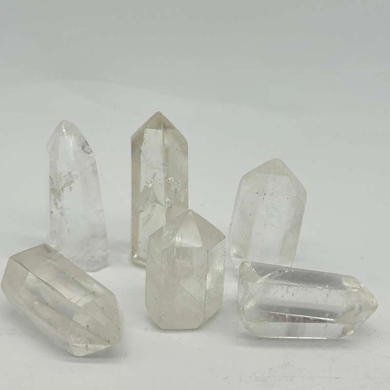 Clear Quartz Crystal Points