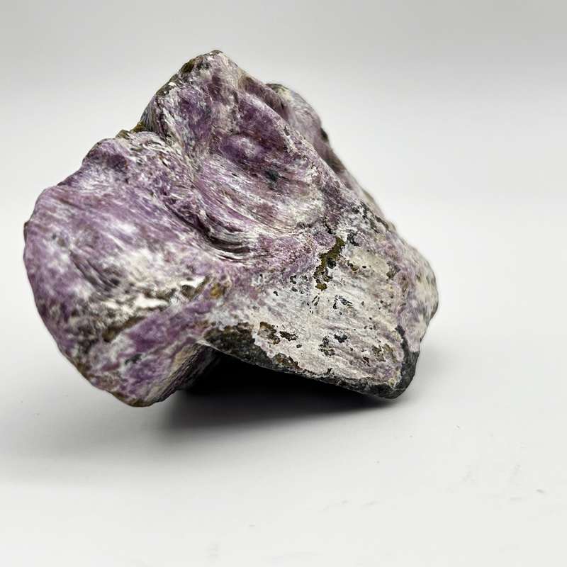 Stichtite And Green Serpentine Crystal