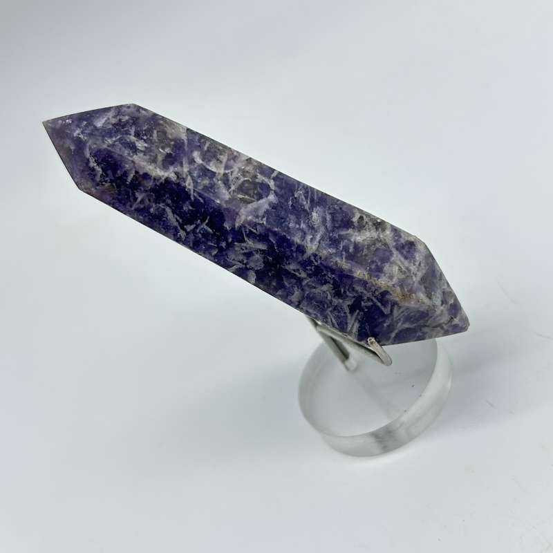 Double Terminated Lepidolite Wand
