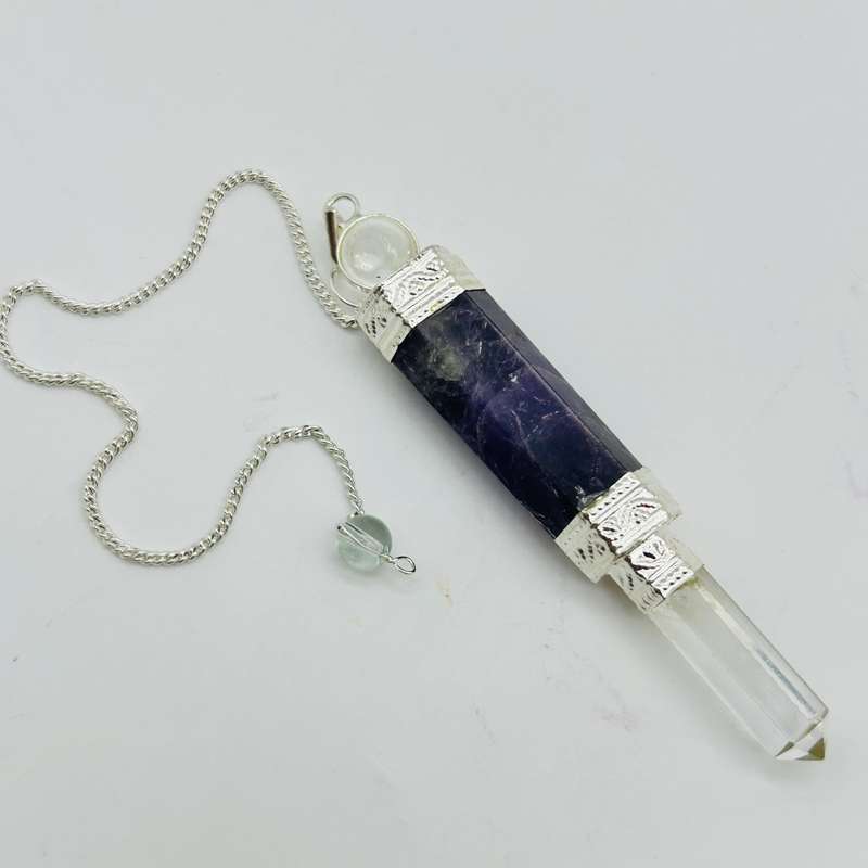 Amethyst Crystal Pendulum