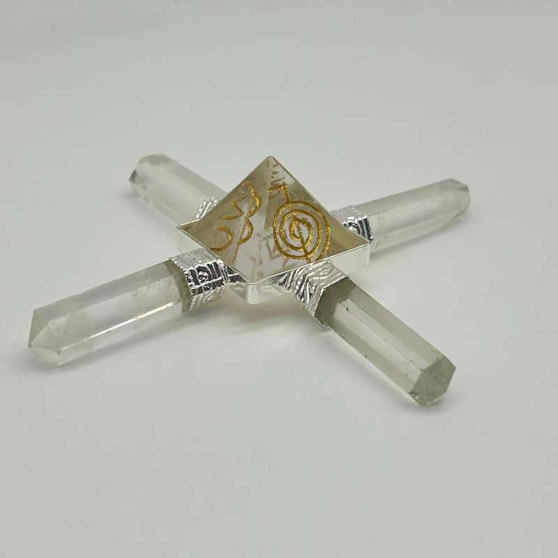 Reiki Energy Healing Crystal Pyramid Generator