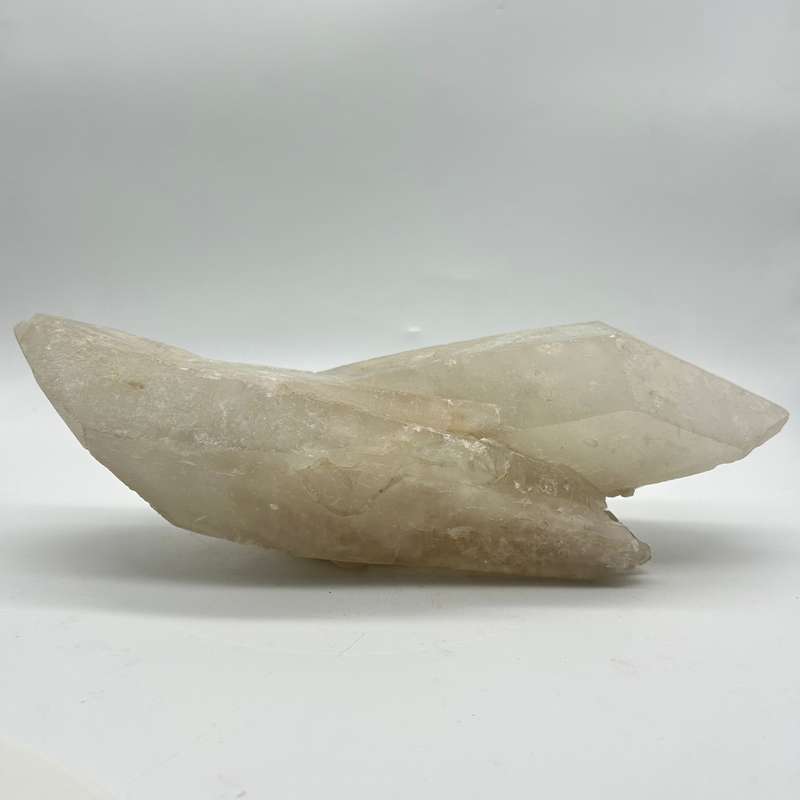 Zambian Snow Quartz Double Terminated Barnacle