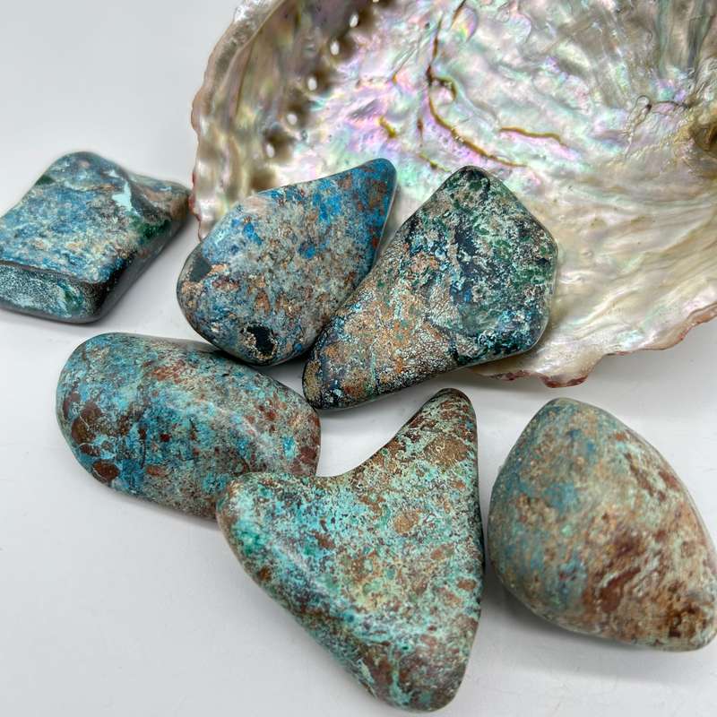 Shattuckite Tumbled