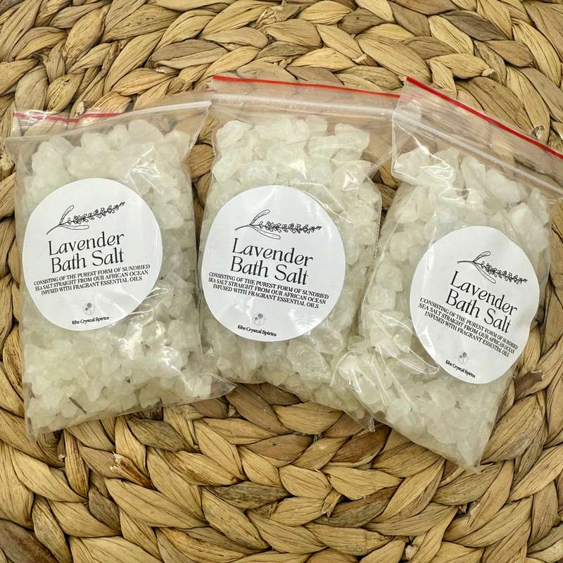 Lavender Bath Salts (Includes 3 bags)