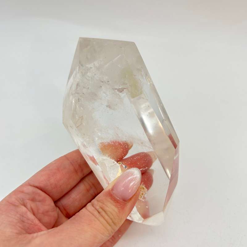 Double Terminated Clear Quartz Crystal