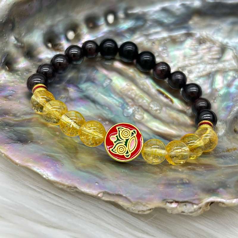 Prosperity And Passion Crystal Gemstone Bracelet