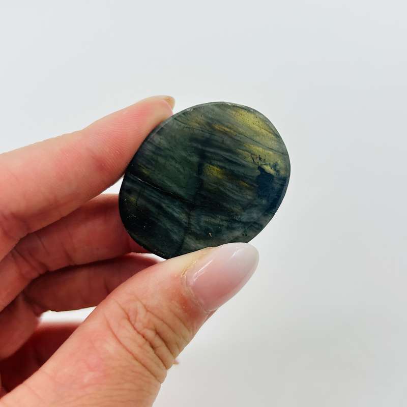 Labradorite Crystal Worry Stone