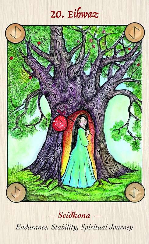 Norse Goddess Rune Oracle: Divine Feminine Perspectives on the Elder Futhark by Rebecca Joy Stark
