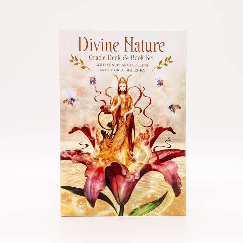Divine Nature Oracle Deck & Book Set by Angi Sullins