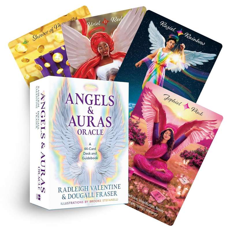 Angels & Auras Oracle by Radleigh Valentine and Dougall Fraser