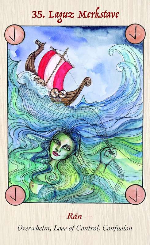 Norse Goddess Rune Oracle: Divine Feminine Perspectives on the Elder Futhark by Rebecca Joy Stark