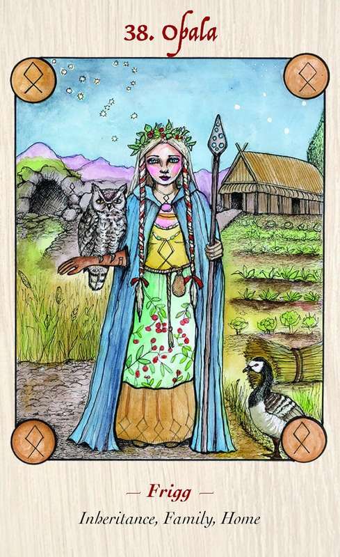 Norse Goddess Rune Oracle: Divine Feminine Perspectives on the Elder Futhark by Rebecca Joy Stark