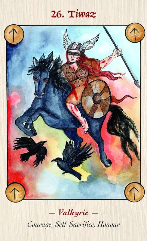 Norse Goddess Rune Oracle: Divine Feminine Perspectives on the Elder Futhark by Rebecca Joy Stark