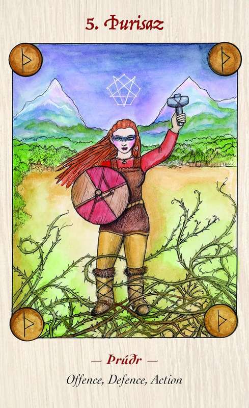 Norse Goddess Rune Oracle: Divine Feminine Perspectives on the Elder Futhark by Rebecca Joy Stark