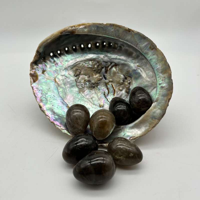 Smoky Quartz Eggs