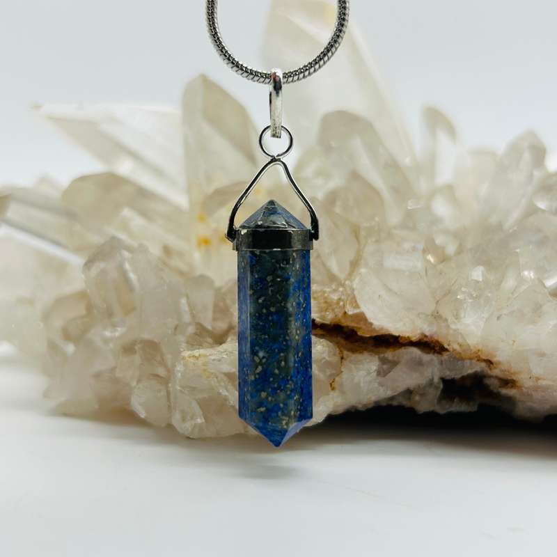 Lapis Lazuli Crystal Pendant