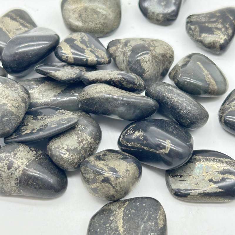 Tumbled Aztec Pyrite Stone