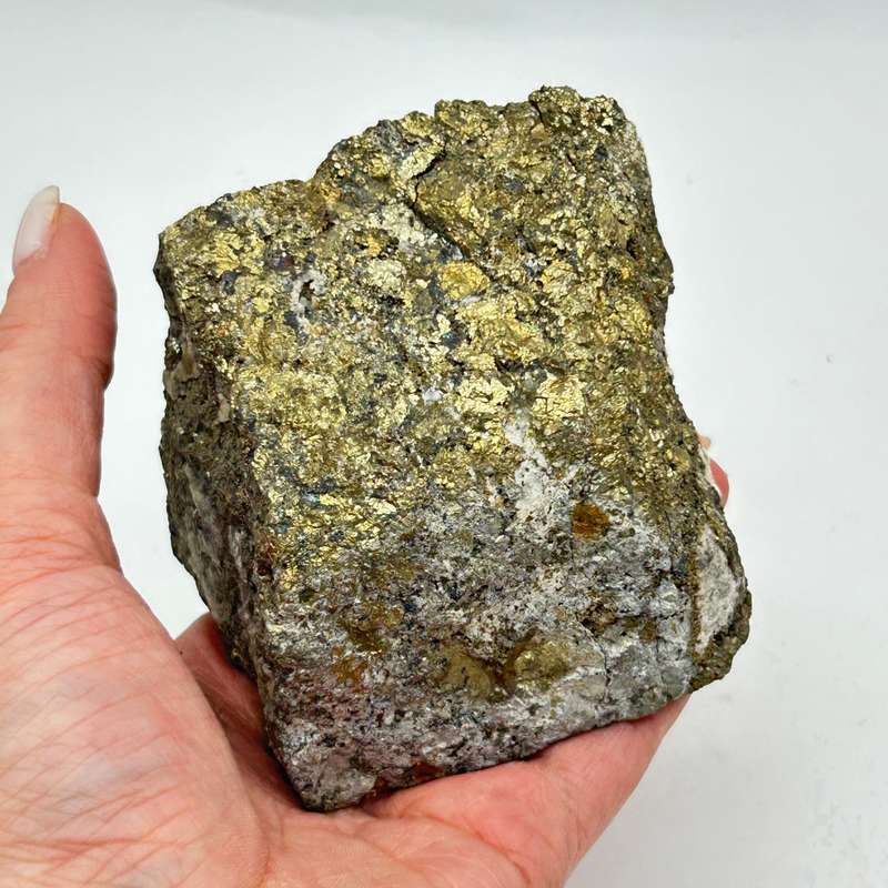 Pyrite Crystal Block
