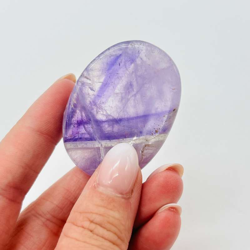 Amethyst Crystal Worry Stone