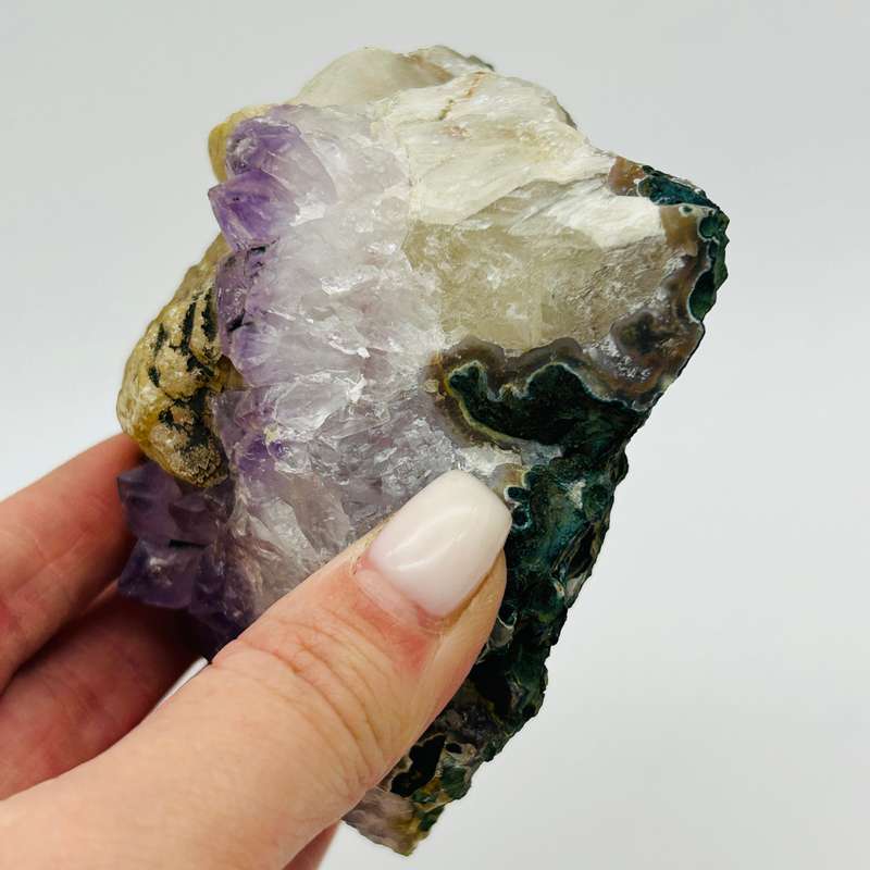 Amethyst Calcite