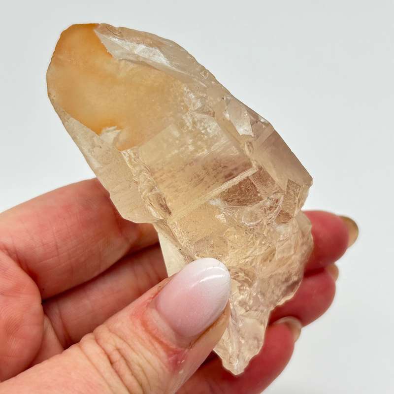 Tangerine Quartz Crystal
