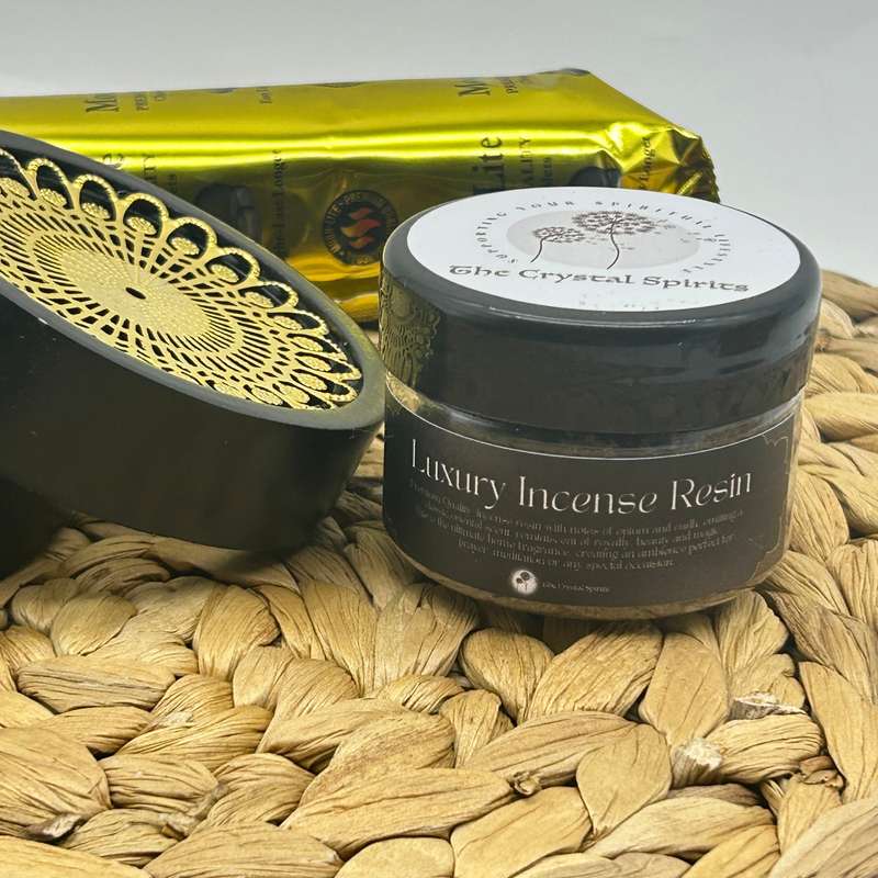 Oudh Incense Luxury Resin Kit (Black)