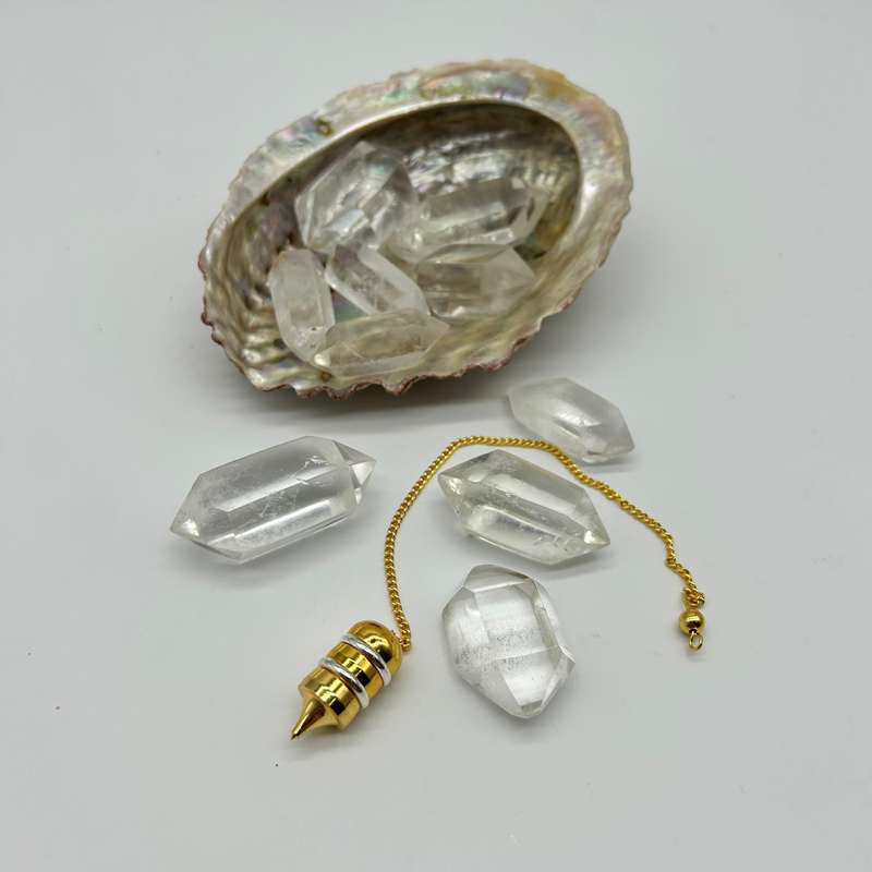 Optic Quartz Double Terminated from Madagascar