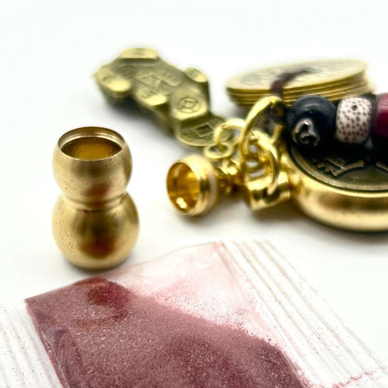 Lucky Spinning Coin Keyring - Dragon