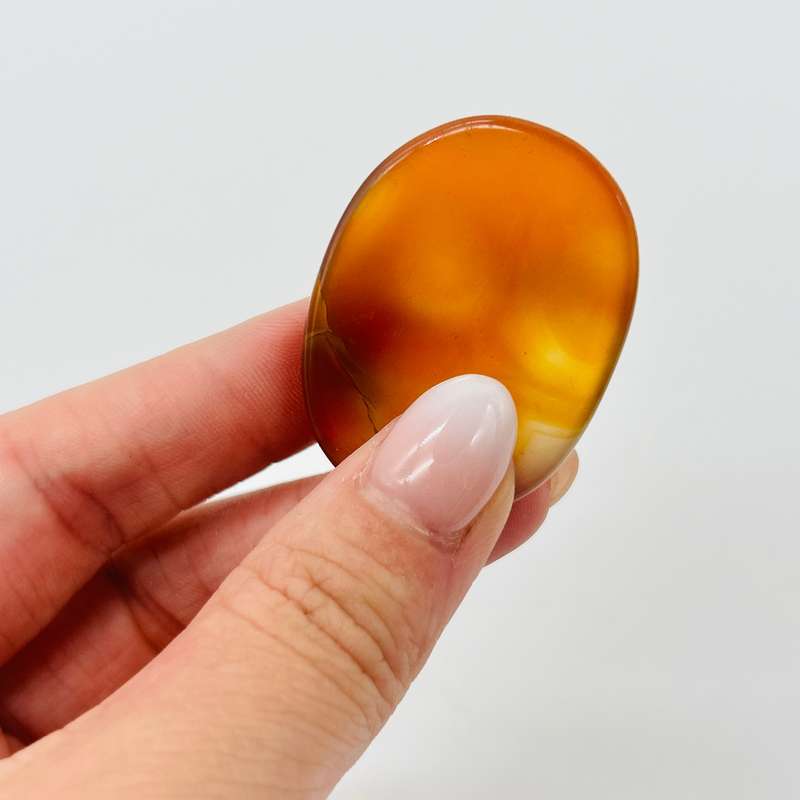 Carnelian Worry Stone