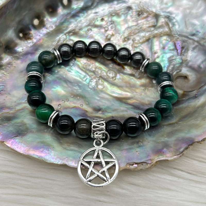 Witches Watch New Prosperity Crystal Gemstone Bracelet