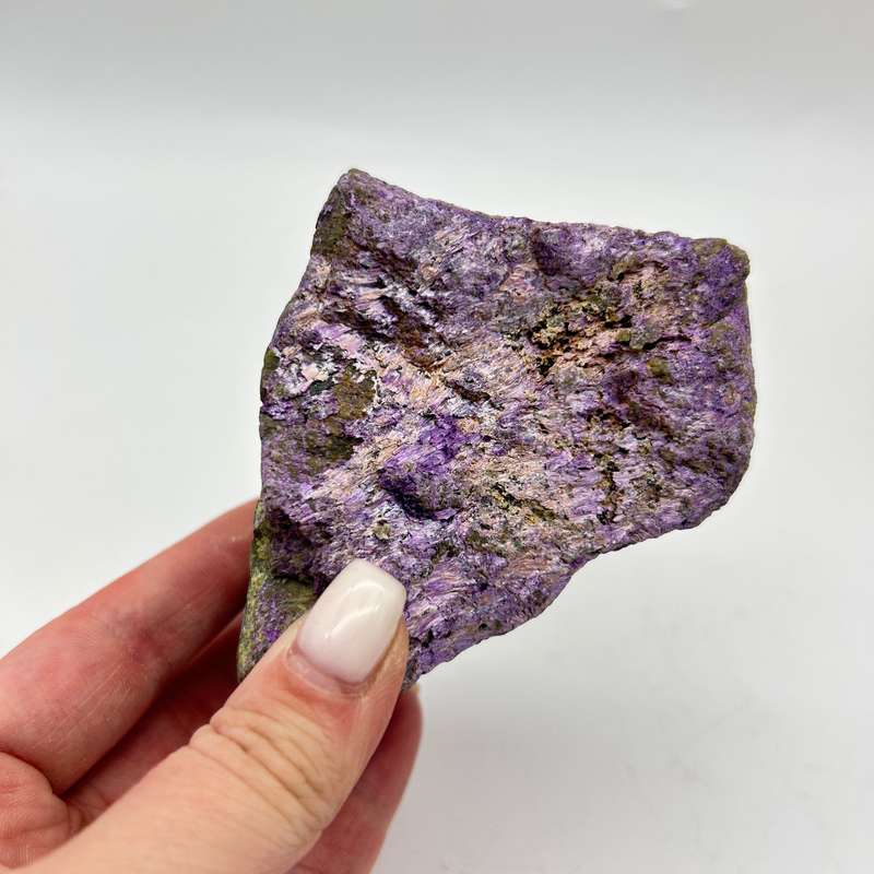Stichtite With Green Serpentine