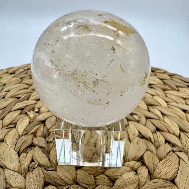 Clear Quartz Crystal Sphere