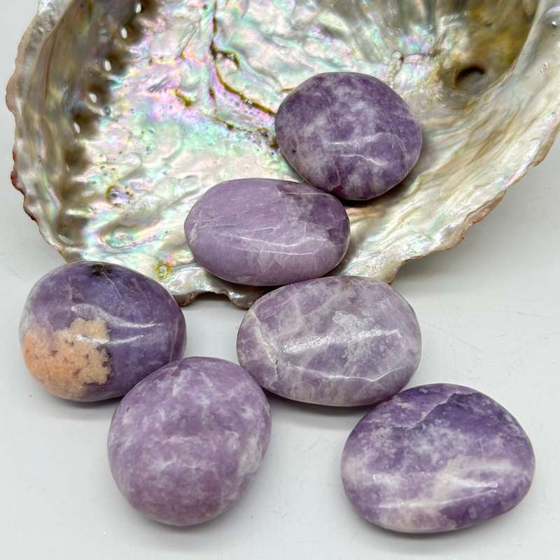 Lepidolite Crystal Orbs