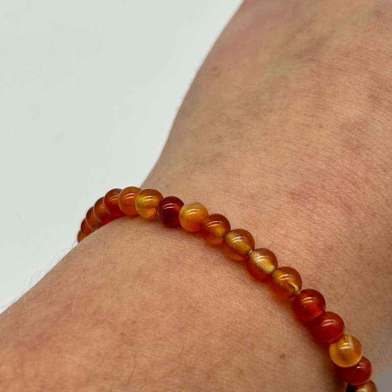 Carnelian Crystal Bracelet
