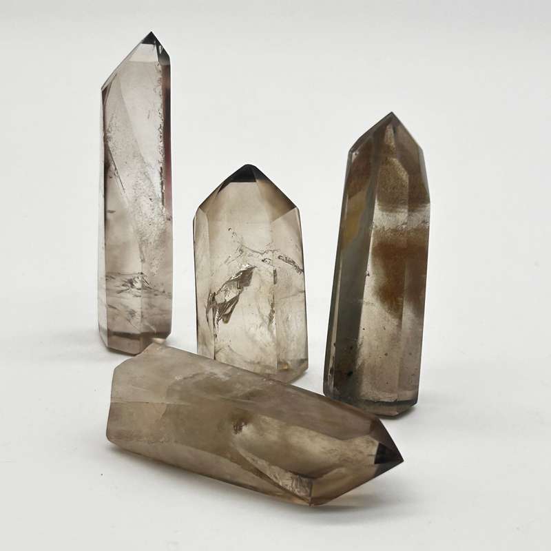 Smoky Quartz Tabby Points
