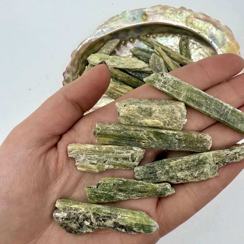 Green Kyanite Rough
