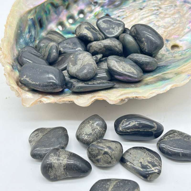 Tumbled Aztec Pyrite Stone