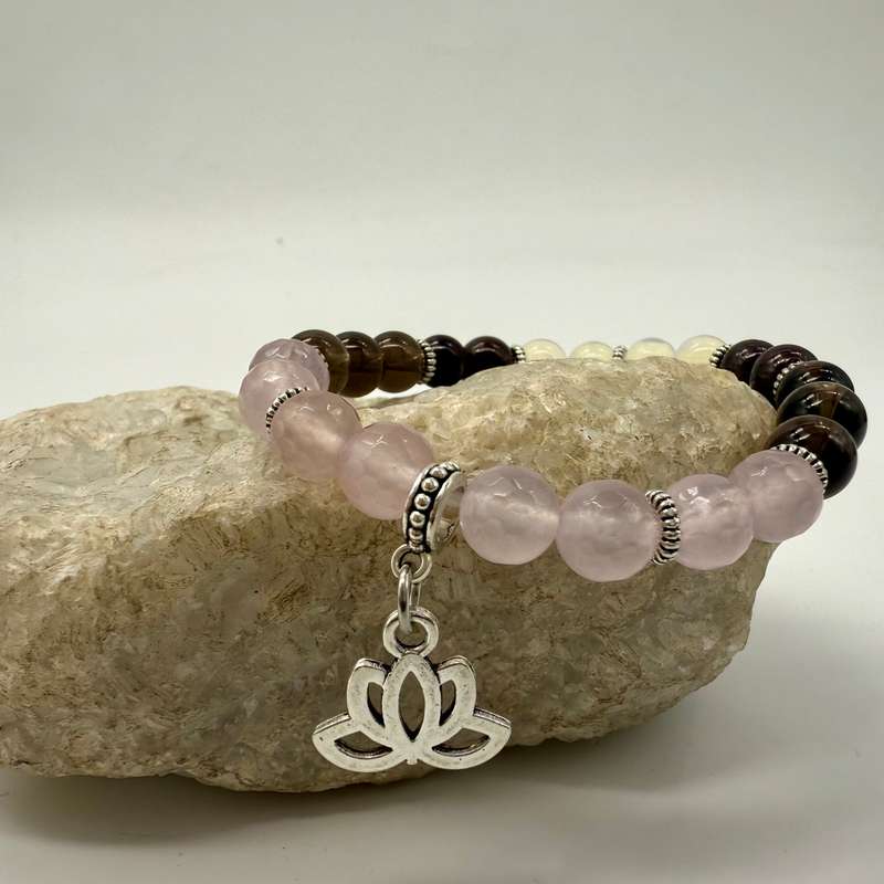 Mercury retrograde Heart heal Crystal Bracelet