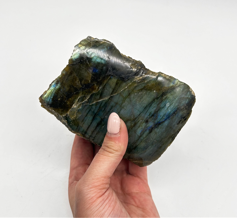 Labradorite Crystal Slab