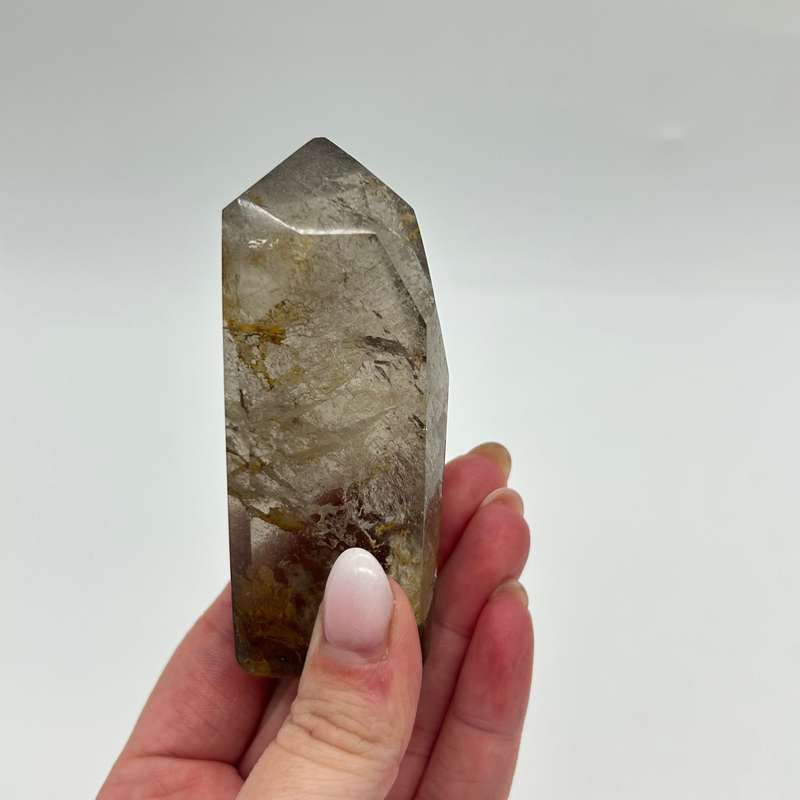 Tabby Smoky Quartz Crystal