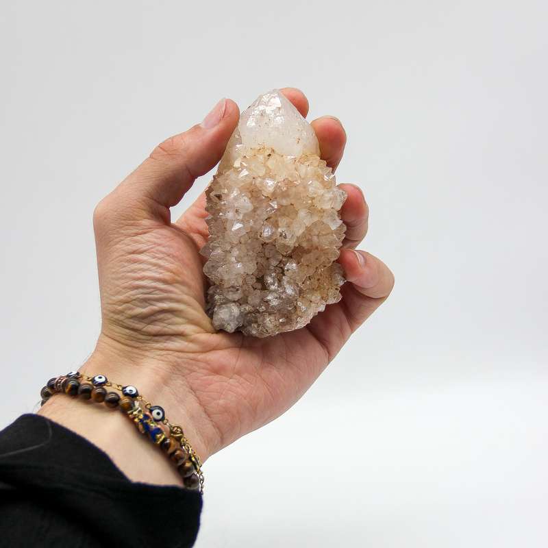 King White Cactus Quartz