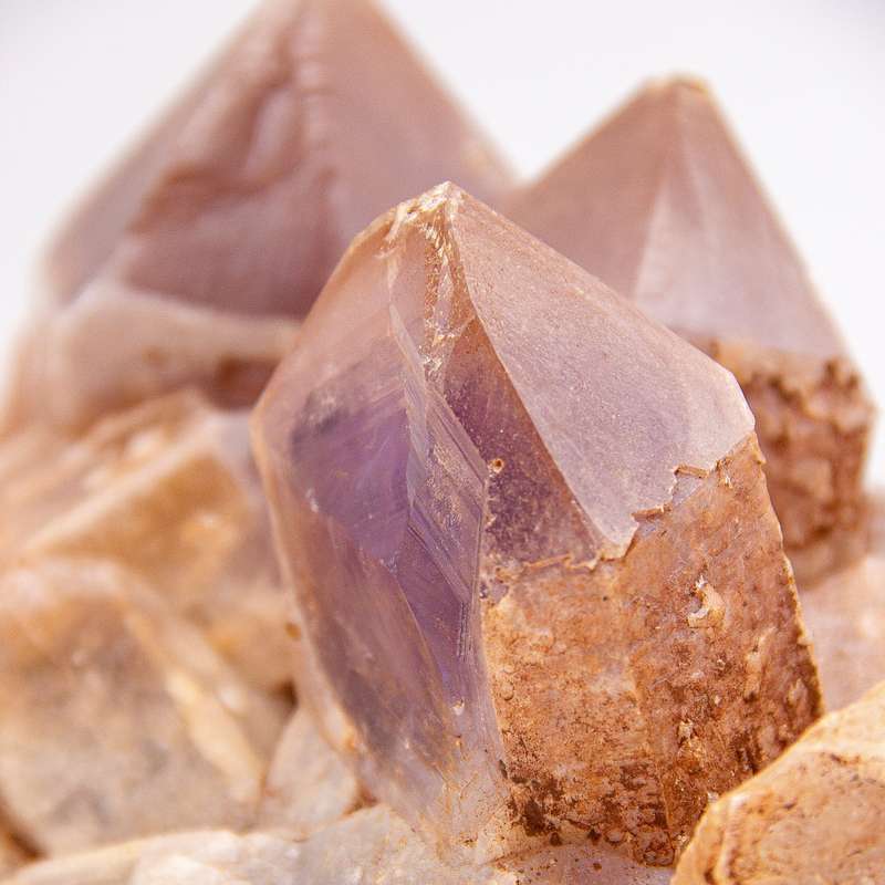 Keeper of Ancient Secrets Amethyst and Red Hematite Crystal Cluster with Hieroglyphics