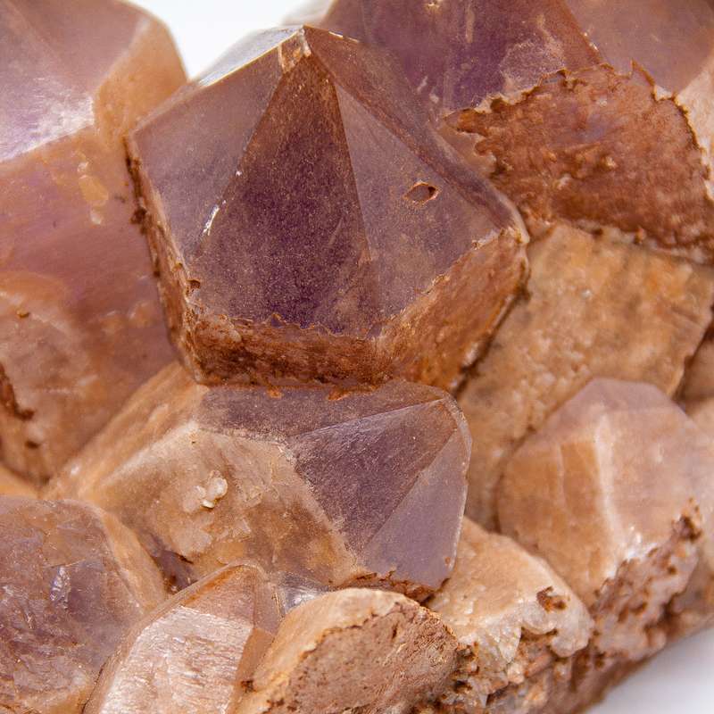 Keeper of Ancient Secrets Amethyst and Red Hematite Crystal Cluster with Hieroglyphics