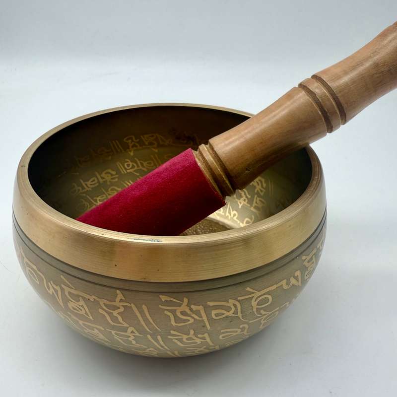 Brass Buddha Singing Bowl